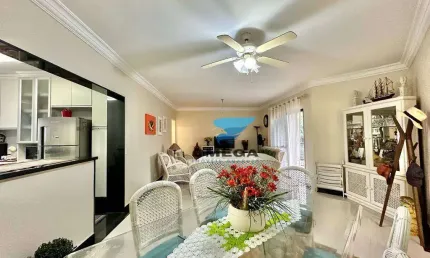 Apartamento com 4 Suítes - Varanda Gourmet - Lazer - Pitangueiras - Guarujá/SP