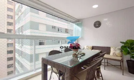 Novo com varanda gourmet - apartamento com 2 dormitórios à venda na praia das pitangueiras, guarujá.