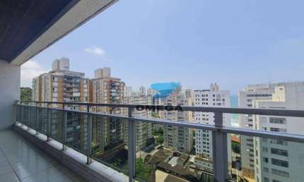 Apartamento com VARANDA - 4 DORMITÓRIOS - 2 VAGAS DE GARAGEM à venda na praia das Pitangueiras - Guarujá/SP