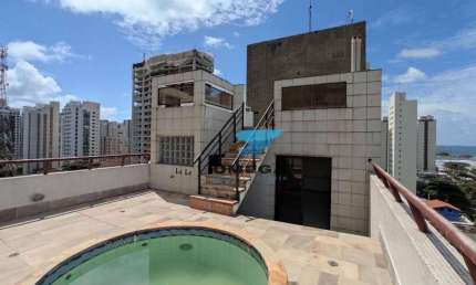 Cobertura duplex à venda em pitangueiras perto da praia com piscina e vaga