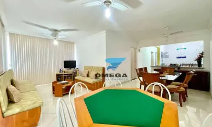 Apartamento com 4 dormitórios, sacada vista mar, 2 suítes à venda na praia das pitangueiras - guarujá/sp
