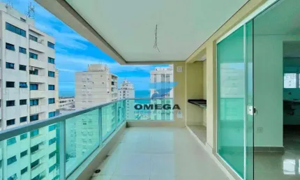NOVO COM VISTA MAR - Apartamento com 3 dormitórios à venda na Praia das Pitangueiras, Guarujá- SP