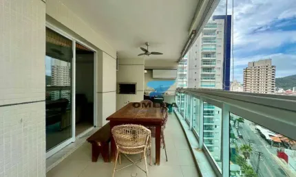 Prédio frente praia - apartamento com 2 dormitórios sendo 1 suíte à venda - jardim astúrias - guarujá/sp