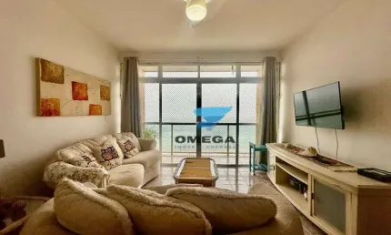 FRENTE MAR - Apartamento com 3 dormitórios sendo 1 suíte à venda, localizado na Praia das Pitangueiras - Guarujá/SP. CONFIRA