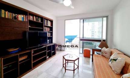Apartamento à Venda na praia das Pitangueiras no Guarujá I Omega Imóveis