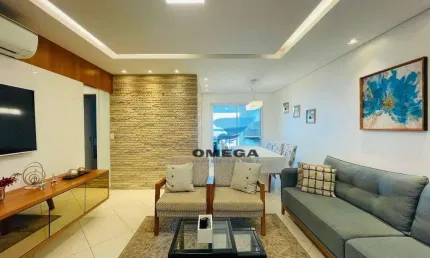 Apartamento à Venda na praia do Tombo no Guarujá I Omega Imóveis