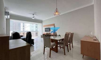 Apartamento reformado à venda na praia das pitangueiras no guarujá i omega imóveis