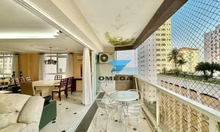 Apartamento vista mar à venda na praia das pitangueiras no guarujá i omega imoveis