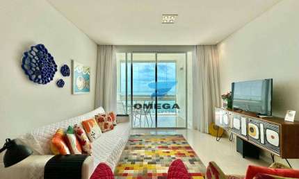 Apartamento com 3 dormitórios à venda, 135 m² por R$ 1.300.000,00 - Pitangueiras - Guarujá/SP