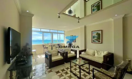Apartamento à venda na praia das Pitangueiras em Guarujá | Omega Imóveis