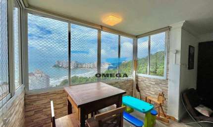 Cobertura com 4 dormitórios à venda, 250 m² por R$ 1.200.000,00 - Pitangueiras - Guarujá/SP