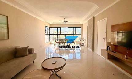 Apartamento à venda na praia das Pitangueiras no Guarujá I Omega Imoveis