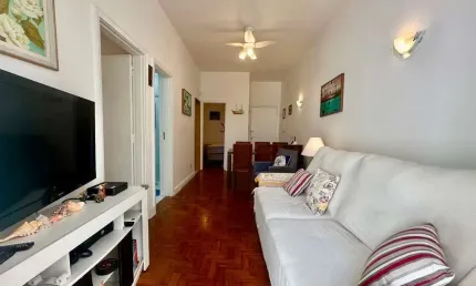 Apartamento com 2 dormitórios sendo 1 suíte à venda - Pitangueiras - Guarujá/SP. CONFIRA MAIS DETALHES.