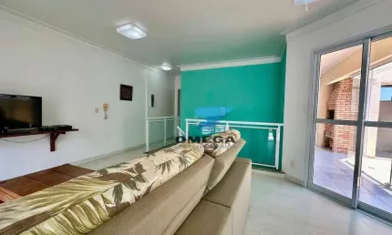 Cobertura duplex com 3 dormitórios sendo 1 suíte à venda - Próximo da Praia das Pitangueiras - Guarujá/SP. CONFIRA MAIS DETALHES !