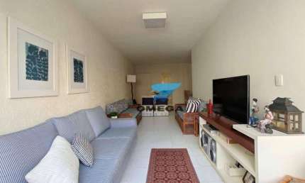 Apartamento à venda na quadra do mar em pitangueiras Guarujá, com 4 dormitórios e vaga