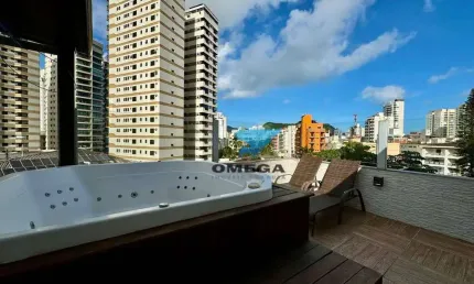 Cobertura à venda na Astúrias no Guarujá | Omega Imóveis