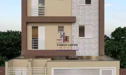 Apartamento com 2 dormitórios à venda, 60 m² por R$ 315.000,00 - Jardim Progresso - Santo André/SP