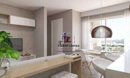 Apartamento com 1 dormitório à venda, 59 m² por R$ 402.800,00 - Vila Metalúrgica - Santo André/SP