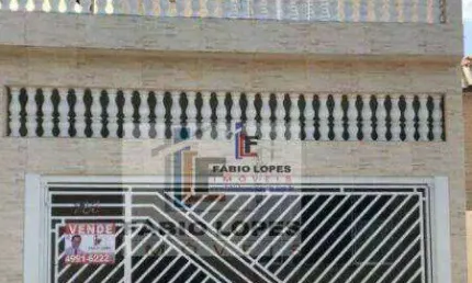 Sobrado com 3 dormitórios à venda, 185 m² por R$ 600.000,00 - Vila Palmares - Santo André/SP
