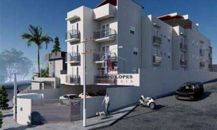Apartamento com 1 dormitório à venda, 60 m² por R$ 371.000,00 - Vila Alice - Santo André/SP