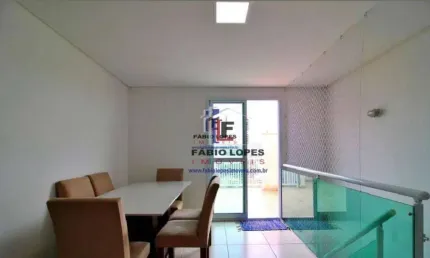 Cobertura com 3 dormitórios à venda, 88 m² por R$ 455.000,00 - Vila Tibiriçá - Santo André/SP