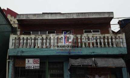 Sobrado com 1 dormitório à venda por R$ 400.000 - Vila Palmares - Santo André/SP