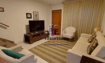 Casa com 2 dormitórios à venda, 120 m² por R$ 440.000,00 - Vila Palmares - Santo André/SP