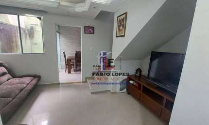 Casa com 2 dormitórios à venda, 65 m² por R$ 265.000,00 - Jardim Vila Rica - Santo André/SP
