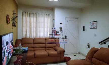 Sobrado com 3 dormitórios à venda, 80 m² por R$ 350.000,00 - Jardim do Estádio - Santo André/SP