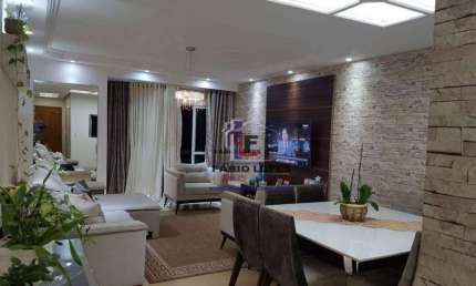Apartamento com 3 dormitórios à venda, 134 m² por R$ 760.000,00 - Vila Caminho do Mar - São Bernardo do Campo/SP