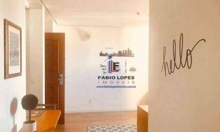Flat com 1 quarto à venda na Avenida Portugal, Vila Bastos, Santo André