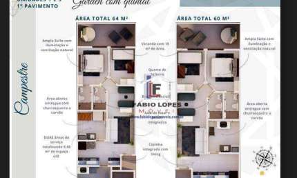 APARTAMENTO GARDEN - A VENDA - BAIRRO CAMPESTRE - SANTO  ANDRE SP - ENTREGA FEV/*2025