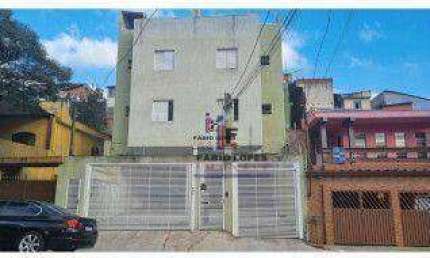 COBERTURA SEM CONDOMÍNIO ,À VENDA NA  VILA LUTÉCIA ,  SANTO ANDRÉ/SP.