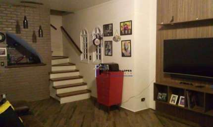 Casa com 4 quartos à venda na Avenida Carlos Gomes, Vila Palmares, Santo André
