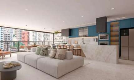 Apartamento com 4 quartos à venda na Avenida Roque Petroni Júnior, Jardim das Acacias, São Paulo por R$ 3.050.000