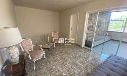 Cobertura com 1 dormitório para alugar, 80 m² por R$ 3.023,75/mês - Centro - Niterói/RJ