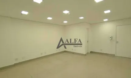** anália business - oportunidade - excelente sala comercial em andar alto c/ varanda - próx. ao shopping anália franco - 1 vaga **