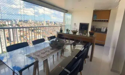 ** terraças tatuapé - lindo apartamento em andar alto c/ ampla varanda gourmet c/ churrasqueira **