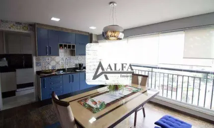 ** Amici Della Vita - OPORTUNIDADE - Lindo apto. c/ ampla varanda gourmet - 2 Vagas + Depósito **