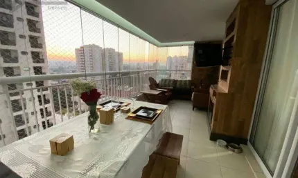 ** Incontro - OPORTUNIDADE - Lindo apto. c/ ampla varanda gourmet c/ churrasqueira - 2 Vagas + Depósito **