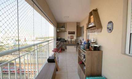 ** Le Champ - Lindo apartamento c/ ampla varanda gourmet **