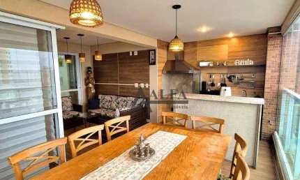 ** Islas Baleares - OPORTUNIDADE - Maravilhoso apto. c/ ampla varanda gourmet c/ churrasqueira integrado as salas e cozinha - 4 Vagas + Depósito **