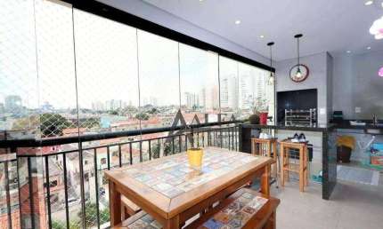 ** BELLÍSSIMO VILA PRUDENTE - Maravilhoso apartamento c/ ampla varanda gourmet c/ churrasqueira **
