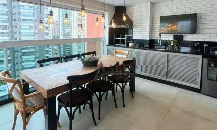 ** Montreal - OPORTUNIDADE - Cinematográfico apto. em andar alto decorado e mobiliado c/ extremo bom gosto - 2 Vagas **