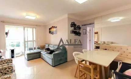 ** marbella - porteira fechada - lindo apto. em andar alto próximo ao shopping anália franco - 2 vagas **