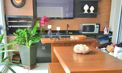 ** EVIDENCE - IMPERDÍVEL - Maravilhoso apartamento em andar alto c/ ampla varanda gourmet c/ churrasqueira **
