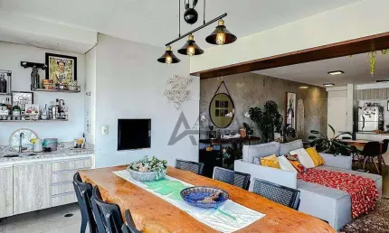 ** emotion moóca - excelente apartamento em andar alto c/ ampla varanda gourmet c/ churrasqueira **
