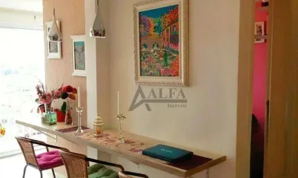 ** fantastique - lindo apartamento c/ ampla varanda gourmet c/ churrasqueira **