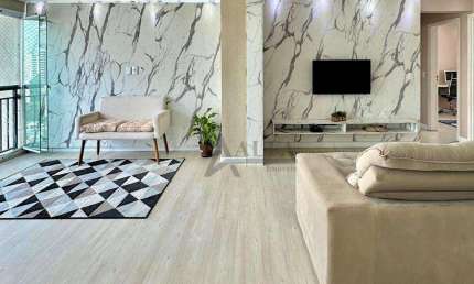 ** Gran Quadra San Felipe Palazzo - OPORTUNIDADE - Lindo apto. c/ ampla varanda gourmet c/ churrasqueira totalmente integrada as salas - 2 Vagas **