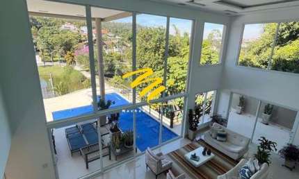 Sobrado à venda e para alugar em Vinhedo, Condomínio Estância Marambaia, com 4 suítes, com 680 m²